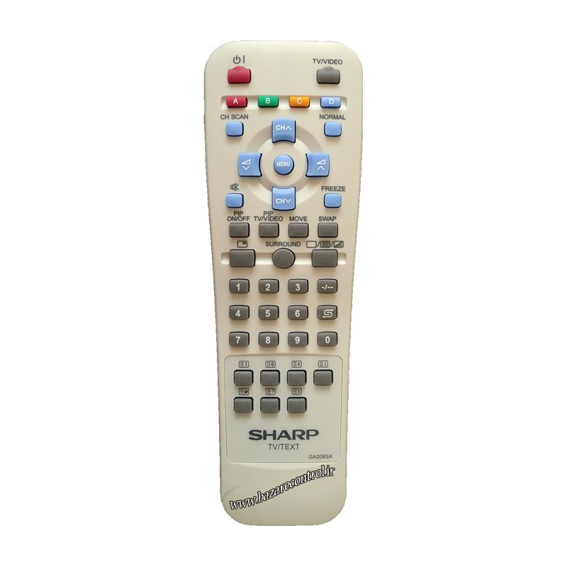 کنترل تلویزیون شارپ GA208SA اصلی
