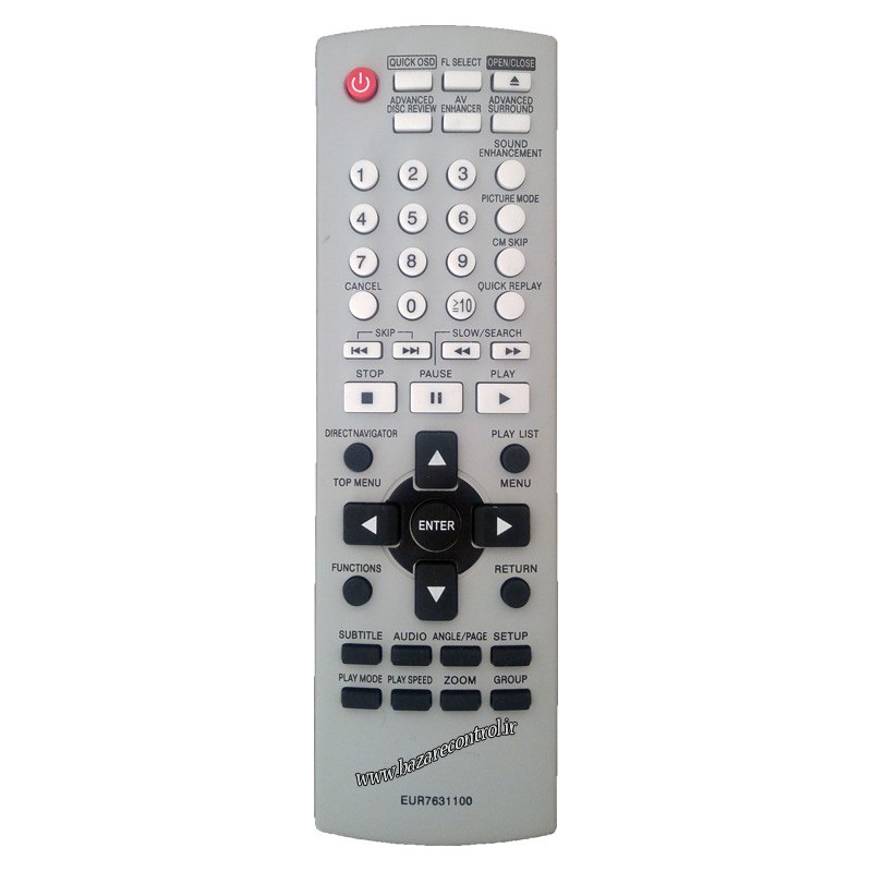 کنترل DVD پاناسونیک EUR7631100