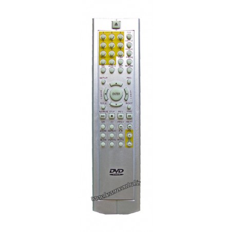 کنترل DVD کلید زرد بلند