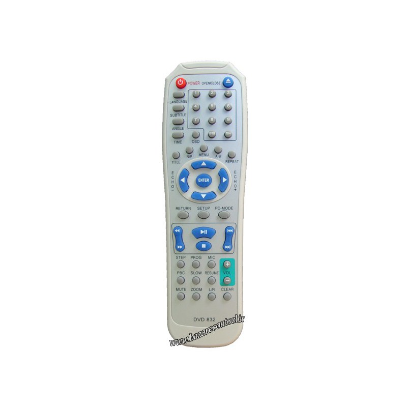 کنترل DVD-832